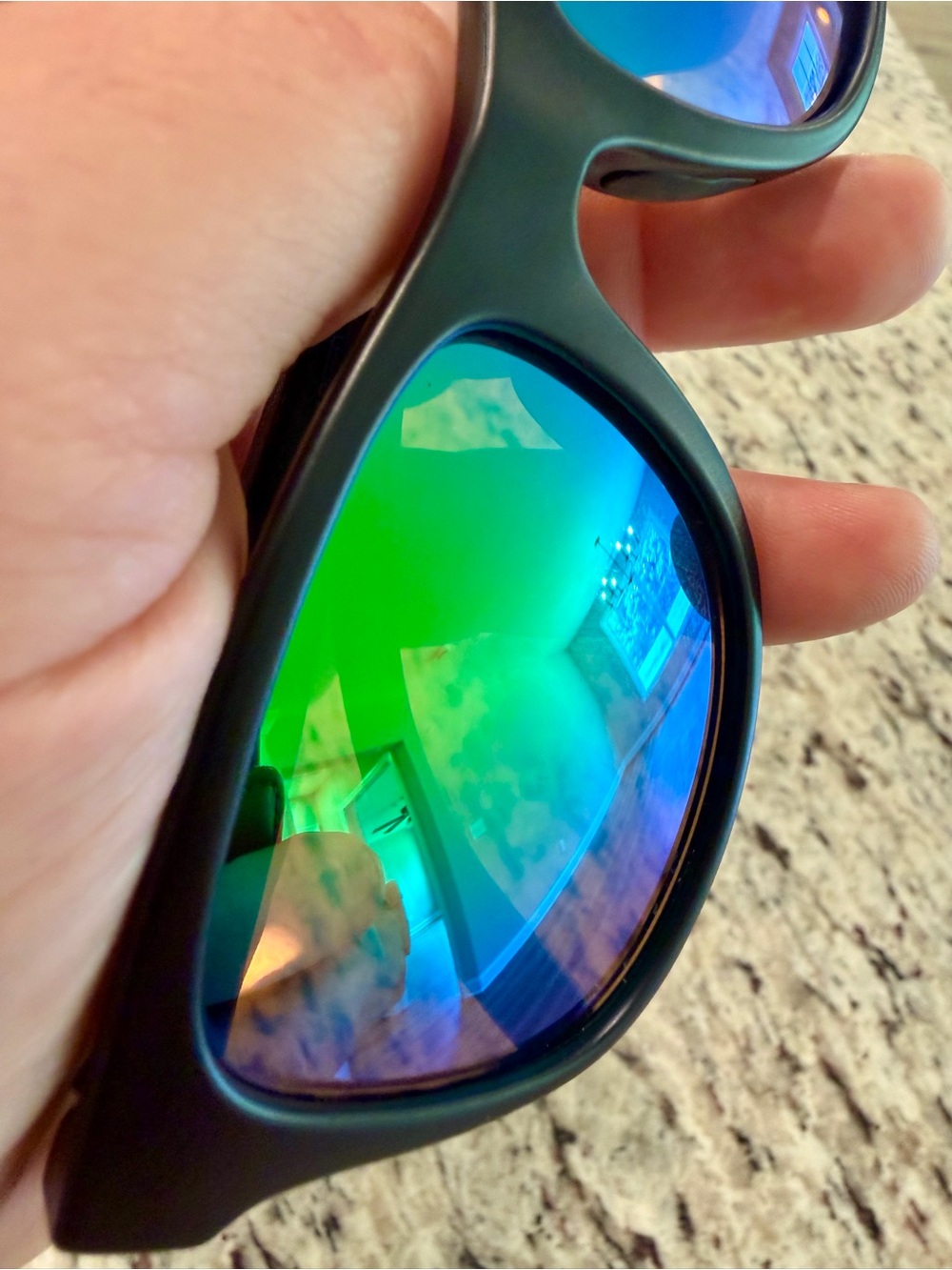 Rheos Black Nylon Optics Polarized Sunglasses 100% UV Protection 00140 - Picture 13 of 16